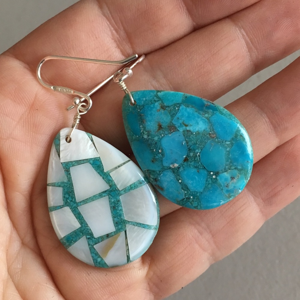 Sally C Reversible Gemstone Earrings
